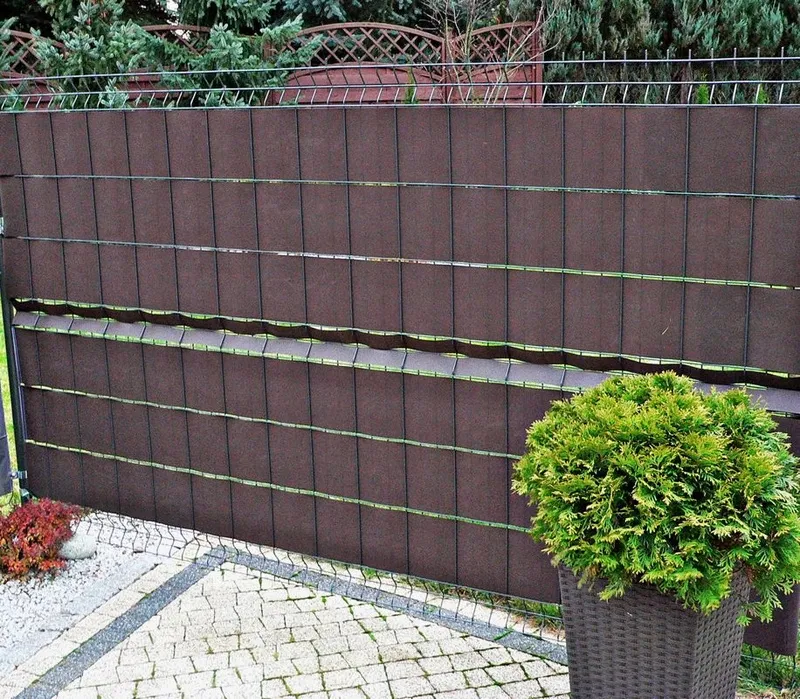 Taśma ogrodzeniowa 19,3cm x 48m jasno szara