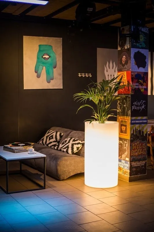 Donica podświetlana Tilla 75 cm | światło ciepłe