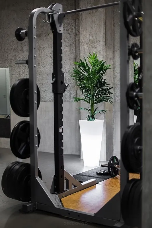 Donica podświetlana Della 90 cm | światło zimne