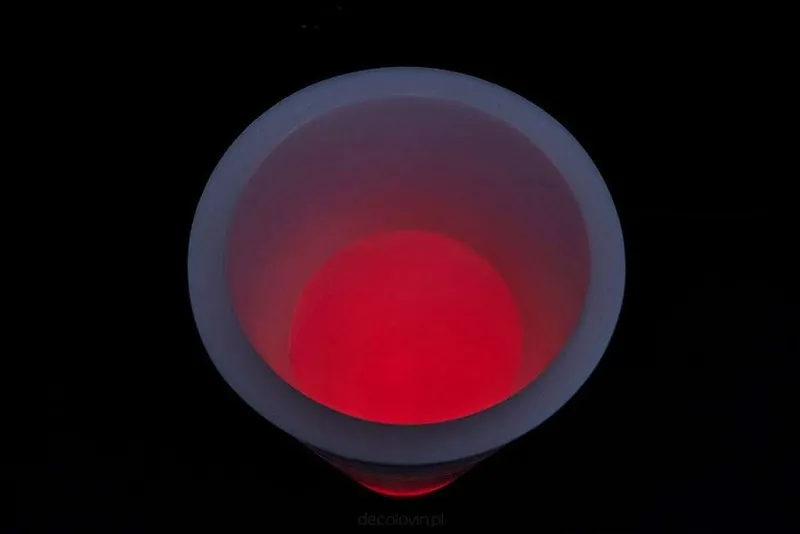 Donica podświetlana Della 90 cm | LED RGB + pilot