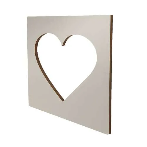 Wielkie serce Klasyczne MDF