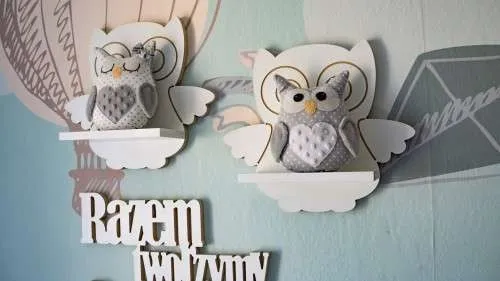 Półki Sowy zestaw 2 szt