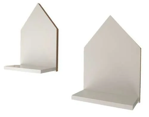 Zest. 2 szt Półki Domki- skandiDomek