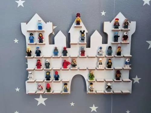 Ekspozytor na ludziki LEGO zamek