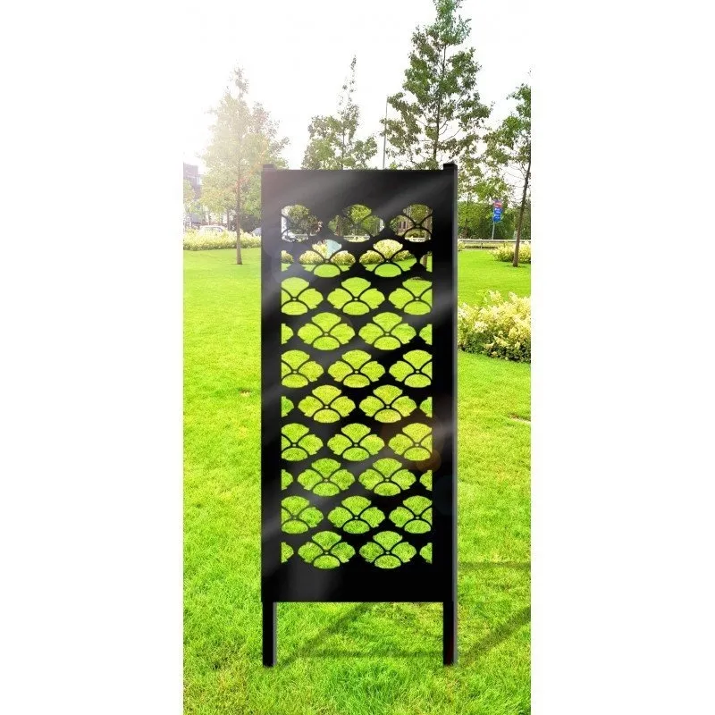 Nowoczesna dekoracja do ogrodu. Panel - kwiatki