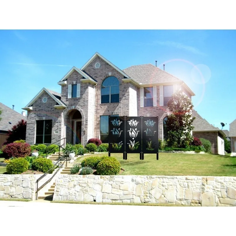 Panel ozdobny. Dekoracja ogrodowa TULIPANY