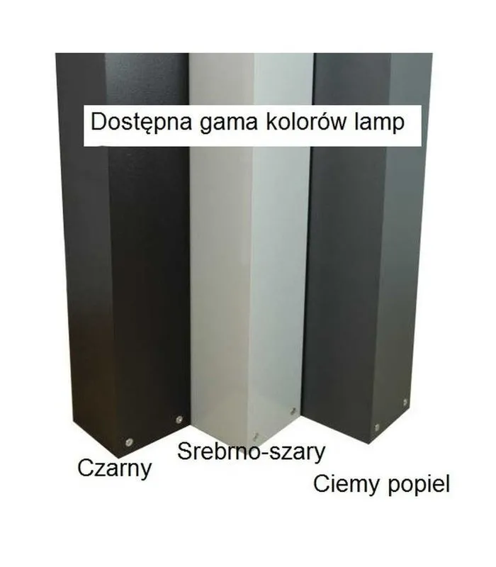 Lampa ogrodowa ARKAD 275 XL grafitowa