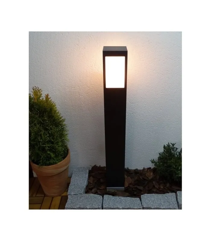 Lampa ogrodowa ARKAD 375 XL srebrnoszara