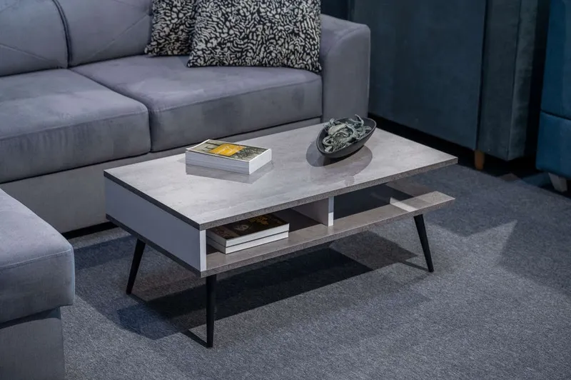 Stolik kawowy Trebia II Nowoczesny Ława Beton  ST6