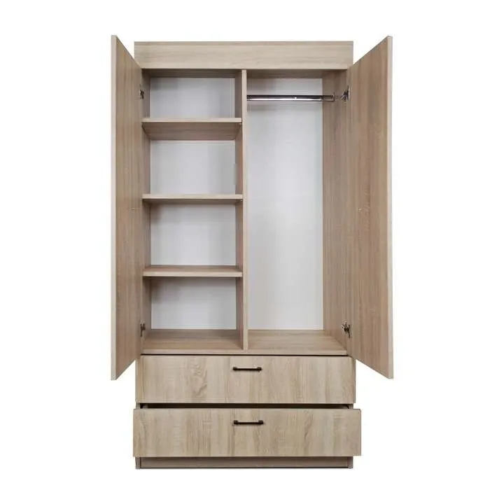 SZAFA Dąb Sonoma GARDEROBA 90cm