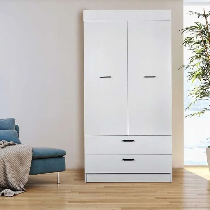 SZAFA GARDEROBA Biała 90cm