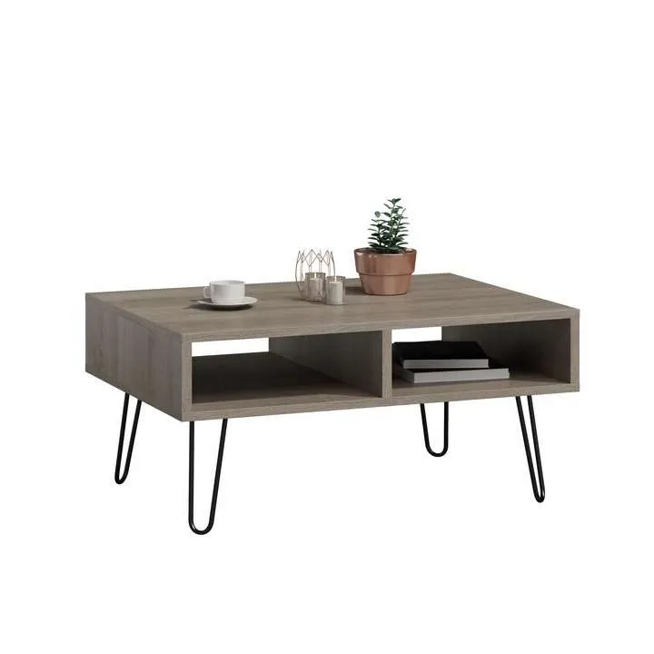 STOLIK KAWOWOY LOFT Dąb truflowy