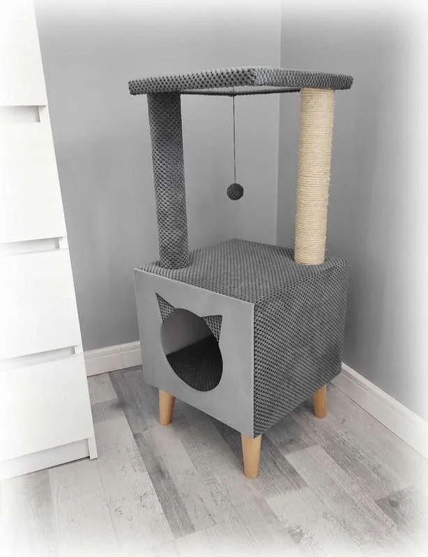 Drapak dla kota GRAFIT nogi BUK