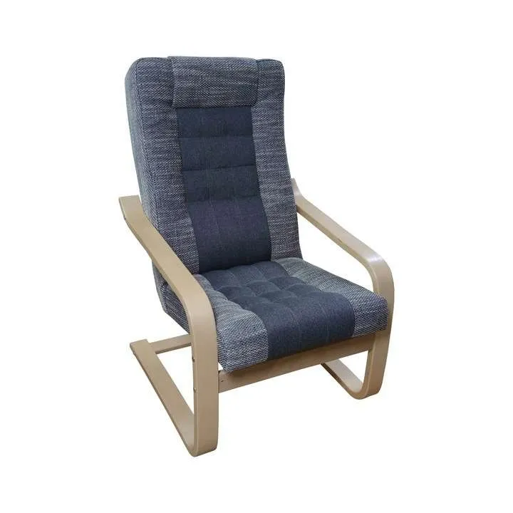 Fotel tradycyjny, stelaż prosty, kolor obicia - odcienie SZAROŚCI