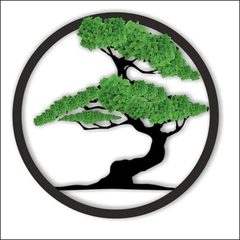 Drzewo z mchem "Bonsai"