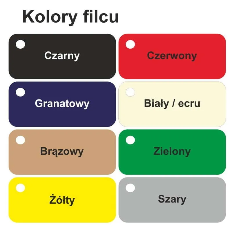 Serweta z filcu "Gałąź"