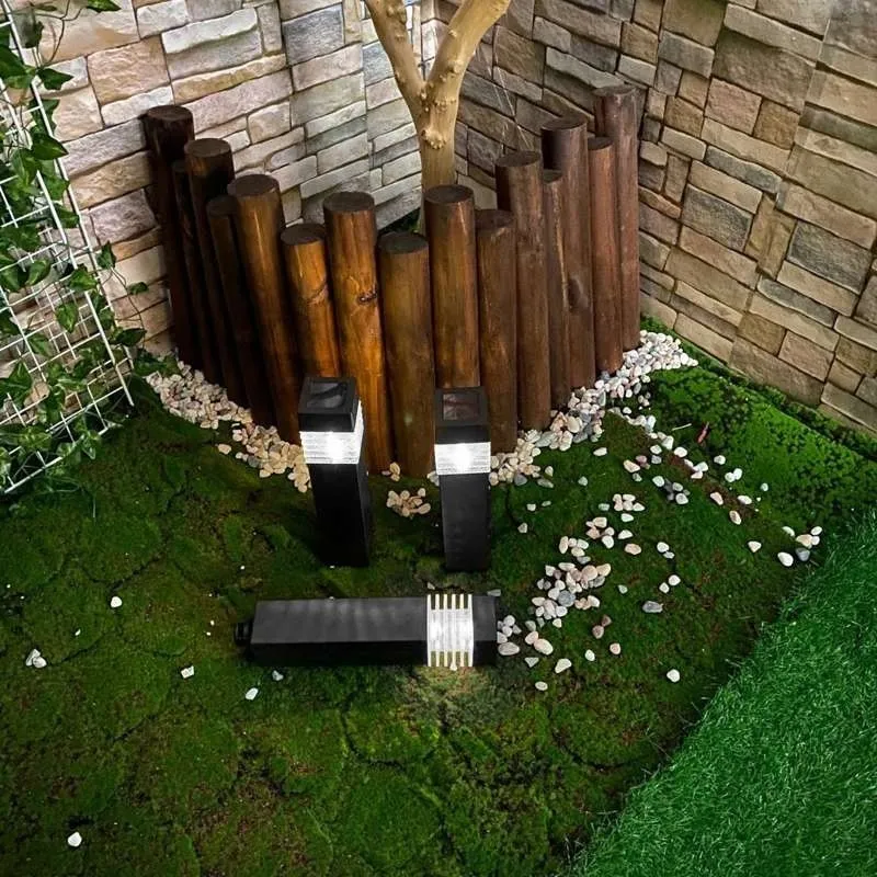 LAMPA SOLARNA Ogrodowa Lampka Wbijana LED 12 szt.