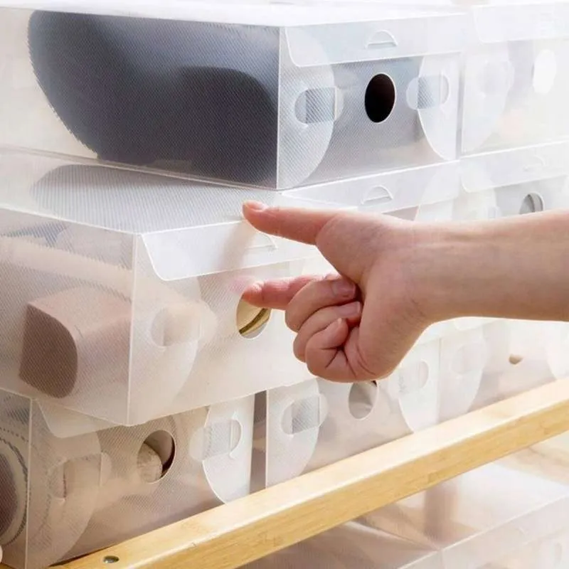 PUDEŁKO POJEMNIK ORGANIZER Buty Uniwersalny 10szt.