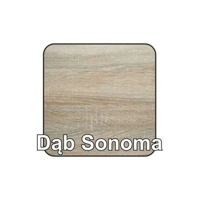 Komoda 130x43x103cm Dąb Sonoma