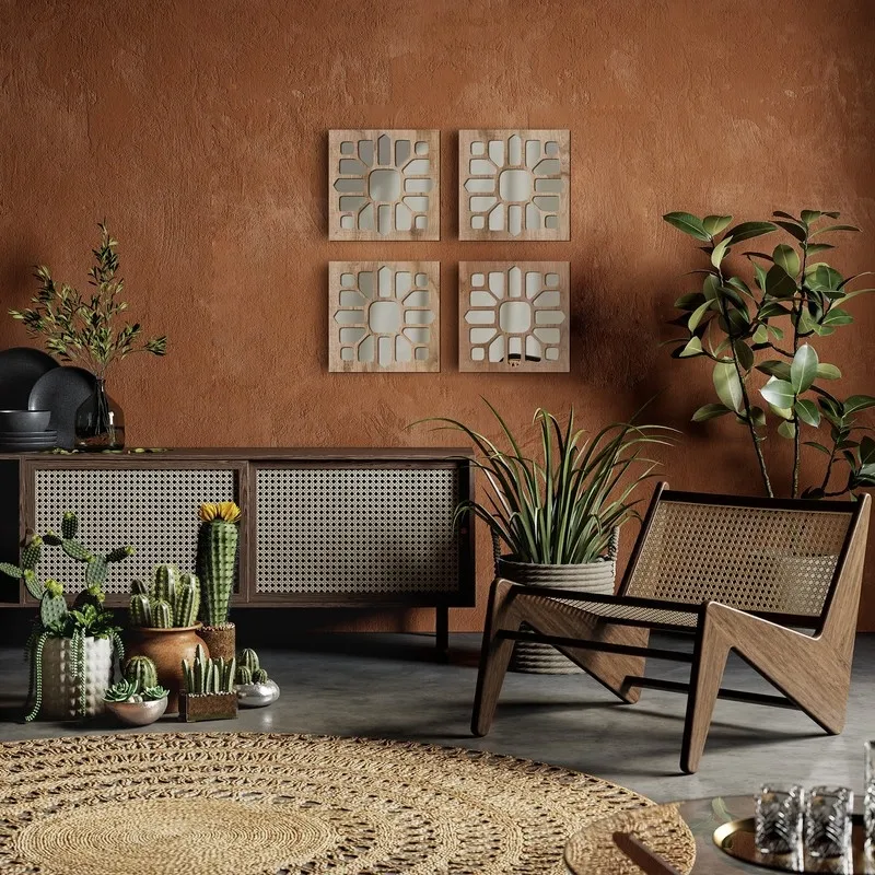 Lustro ornament 25x25