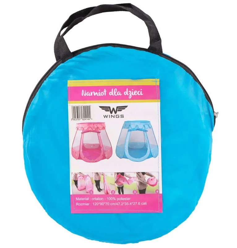 NAMIOT dla Dzieci OGRÓD i DOM Suchy Basen NA KULKI Niebieski