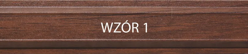 Sztacheta ogrodzeniowa z blachy ocynkowanej z imitacji drewna 11,5x100