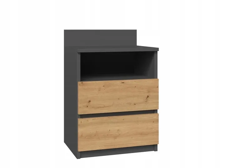 Szafka nocna 32x40x59 cm Antracyt