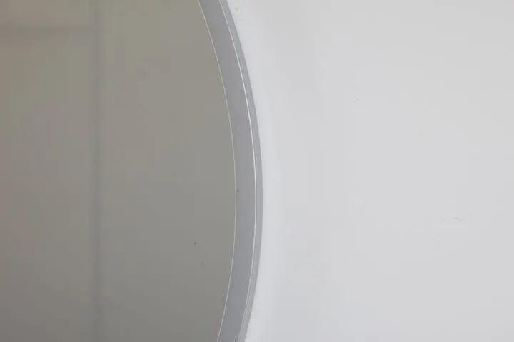 Lustro ścienne 100 cm SREBRNE LOFT