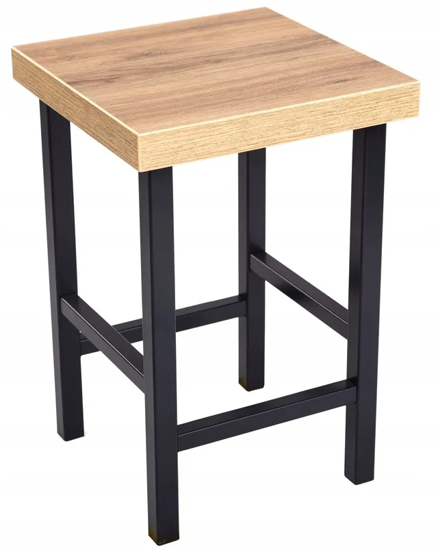 Taboret hoker metalowy LOFT 30x30x47