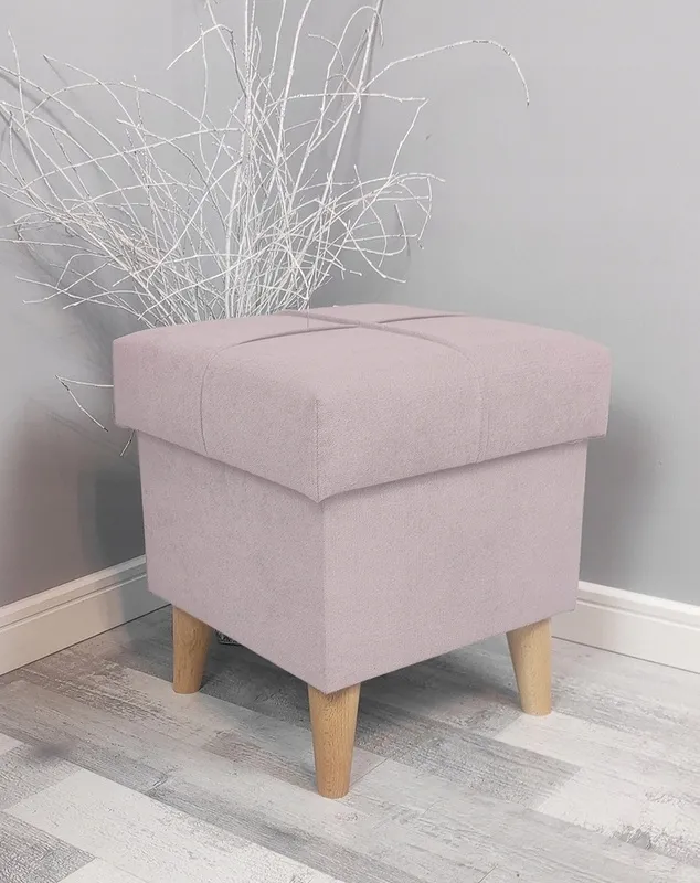 Pufa otwierana - kolor RÓŻOWY