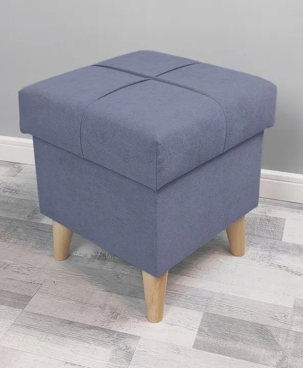 Pufa otwierana - kolor GRANATOWY