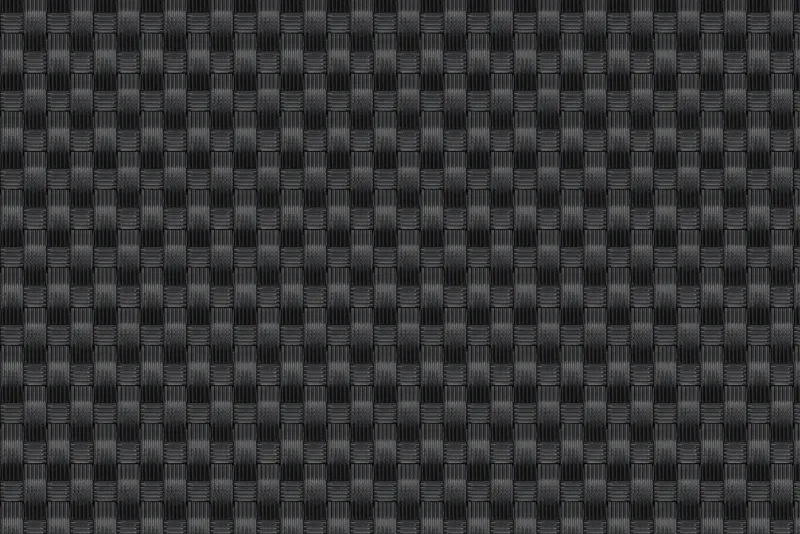 Osłona balkonowa na wymiar. Mata rattanowa dwustronna czarna RD04