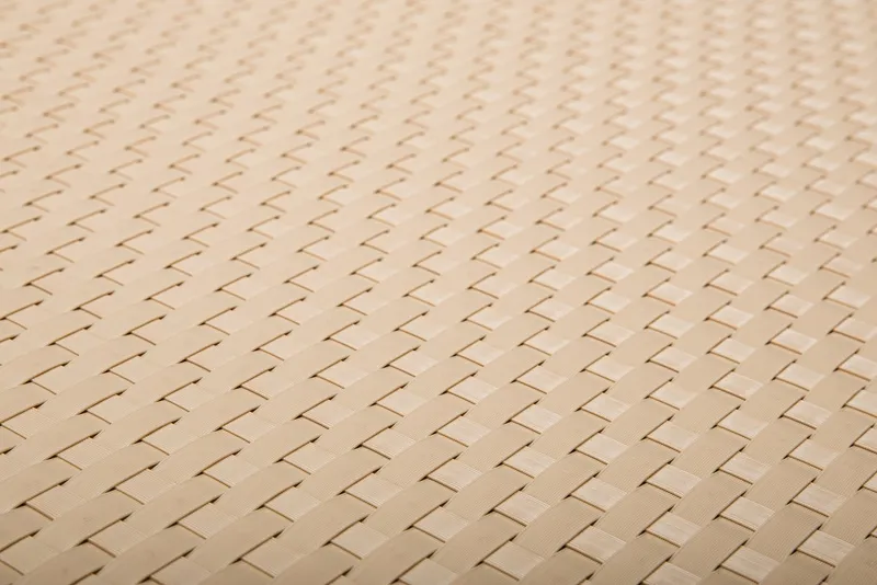 Osłona balkonowa na wymiar. Mata rattanowa dwustronna kremowa RD18