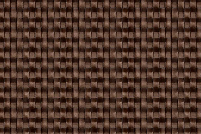 Osłona balkonowa na wymiar. Mata rattanowa dwustronna ciemny brąz RD02