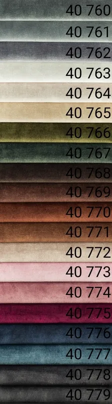 PUFA kwadratowa 40x40x45 Welur - różne kolory