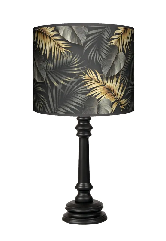 Lampa Queen - Gold Aloha (złoto-czarna)