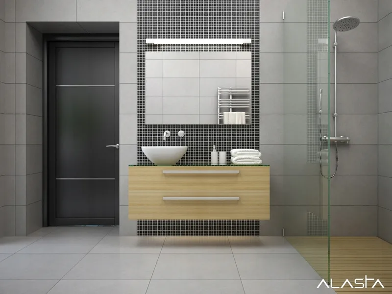 Lustro łazienkowe 120x80 cm