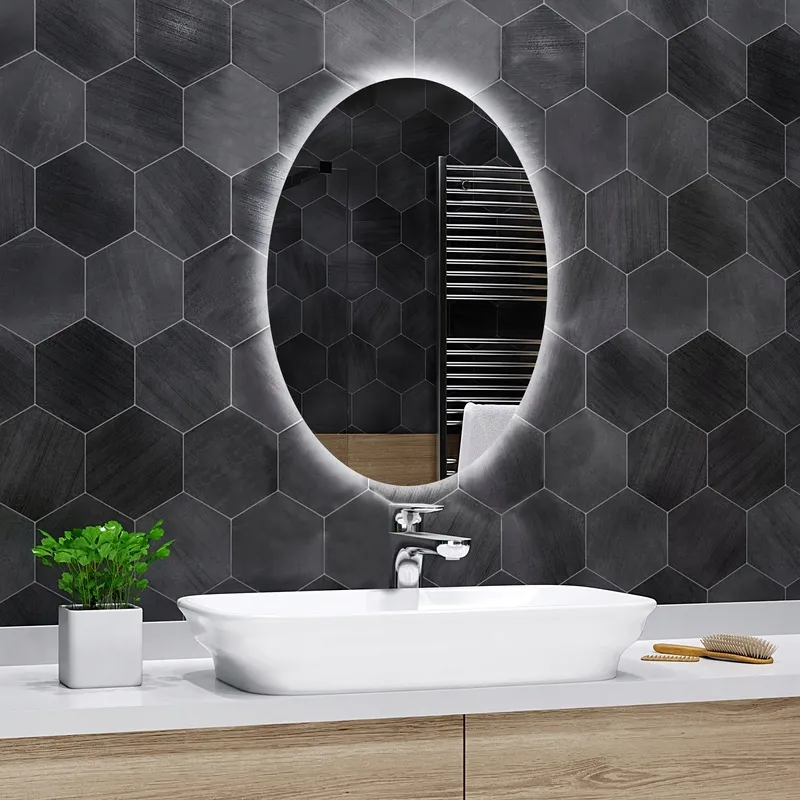 Lustro Łazienkowe ELIPSA LED 50x80 cm TOKYO