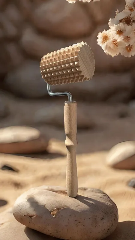 Drewniany masażer do ciała