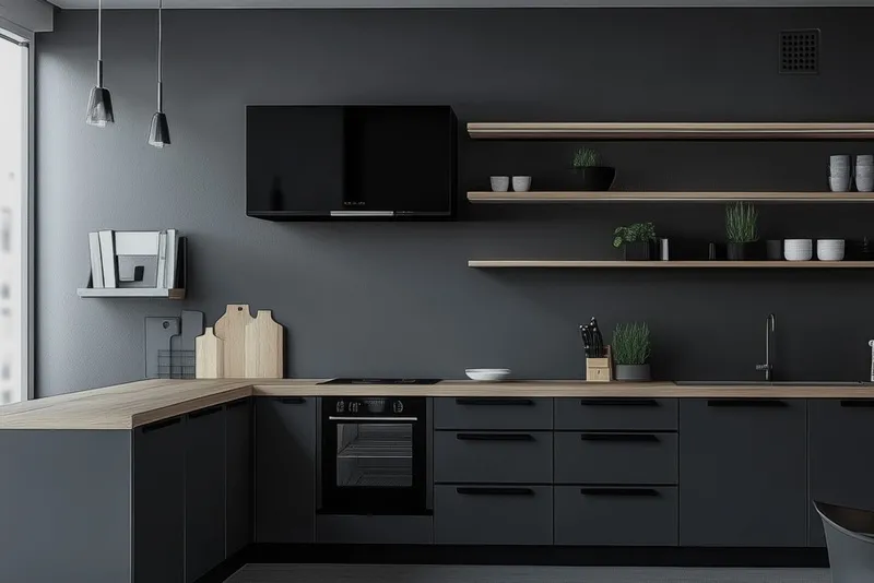 Kratka wentylacyjna zero zapachów z sąsiednich mieszkań  antracyt