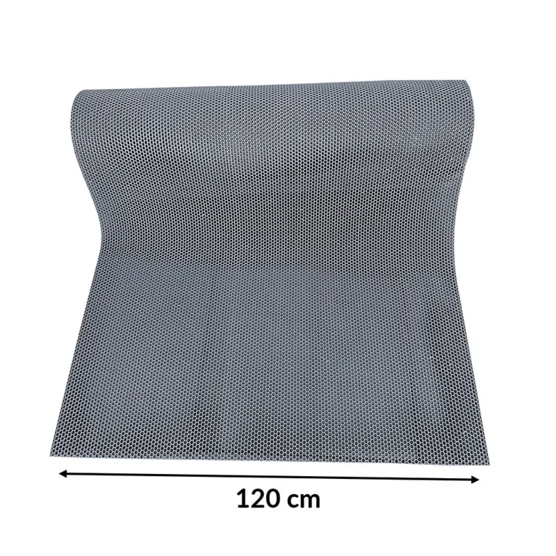 Mata do bagażnika samochodu , łazienki o szerokości 120 cm szary