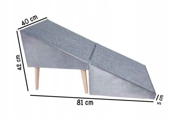Schody dla psa - różne kolory