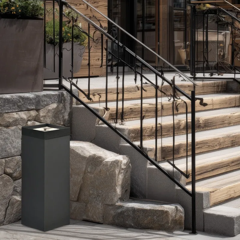 Popielniczka wolnostojąca zewnętrzna