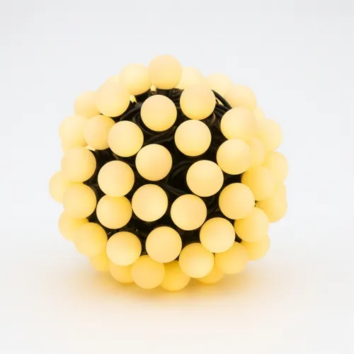 Lampki kulki 100 LED 10 m – ciepły biały