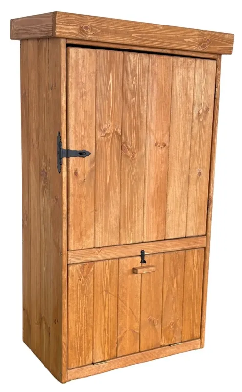 Drewniana Skrzynia Ogrodowa 67×44×124 cm