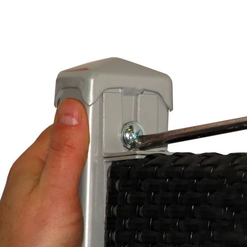 Słupek ogrodzeniowy stosowany do paneli ogrodzeniowych jedno- i dwustronnych 6x4x195