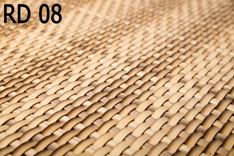 Płot panelowy dwustronny skośny 90x180x90 Słomkowy