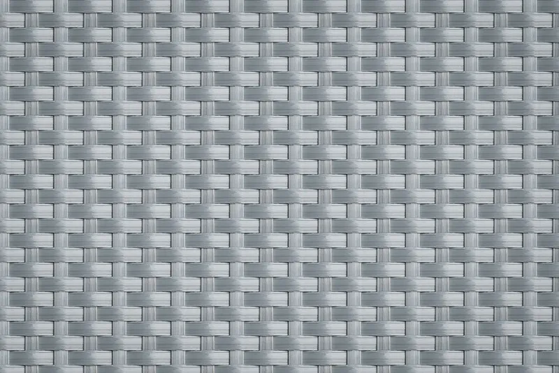 Mata rattanowa dwustronna kolor jasny szary RD17