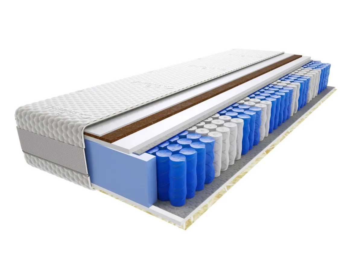 Materac Raja Mini 125x215 cm Średnio / twardy kokos