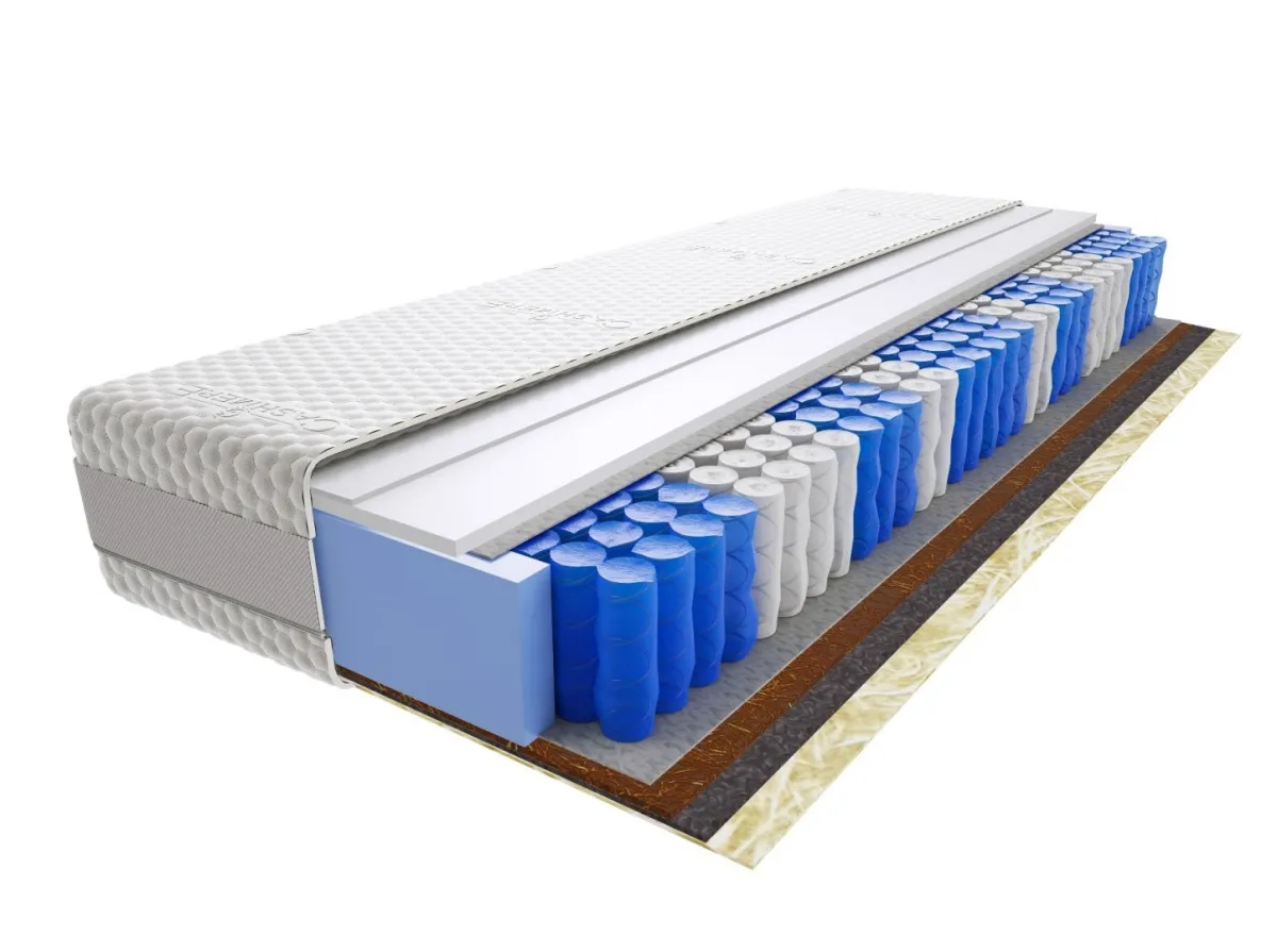 Materac Szejk 105x150 cm Średnio / Bardzo twardy Końskie Włosie 2x Kokos